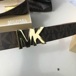 Michael Kors Logo Belt